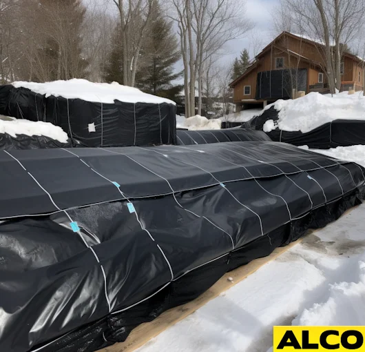 Concrete Blanket 6 x 25 R2.2 Black (Bubble insulation)