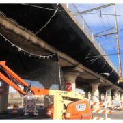 construction safety catch bridge netting