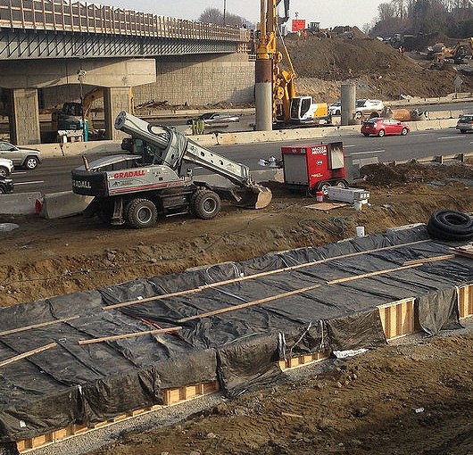 insulated tarps concrete curing blanket