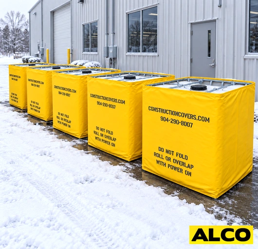 Heavy duty tote heater blanket
