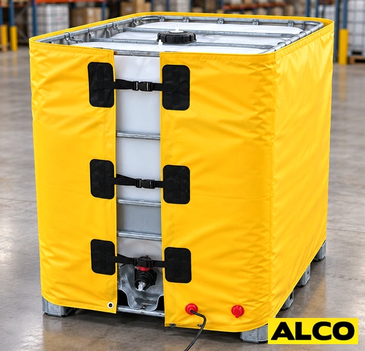 Protective ibc heater blankets