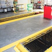 Oil Change and Service Bay Safety Nets