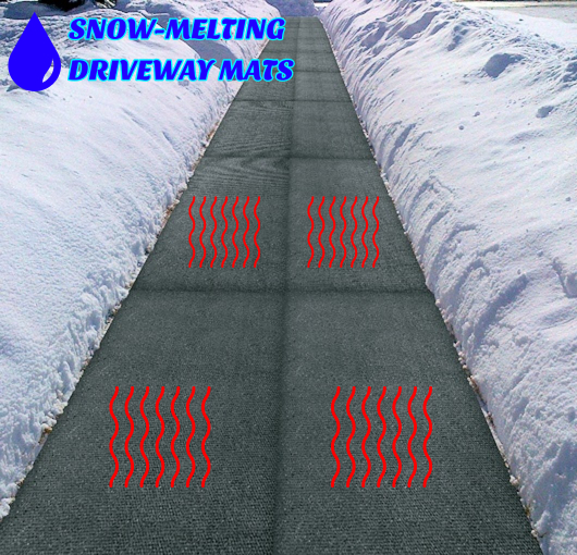 Dealing With Frozen Steep Driveways