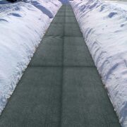 heating sidewalks with pads and matts