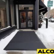 Commercial snow melting pad