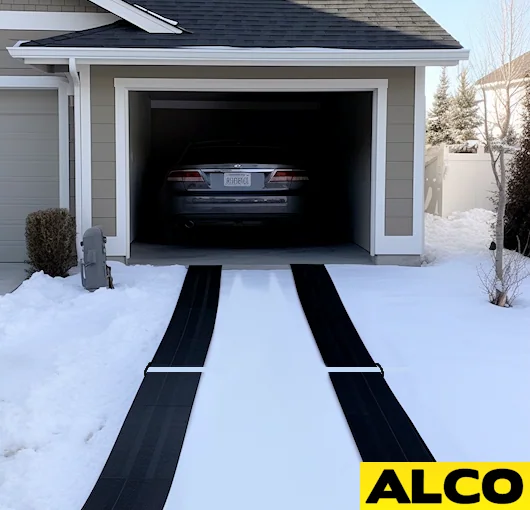 How to Melt Ice on a Driveway with an Outdoor Furnace