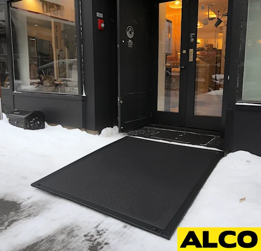 Heated Sidewalk and Step Mats