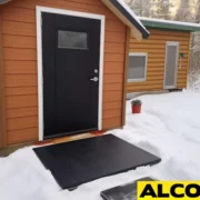 heating pad for doorway